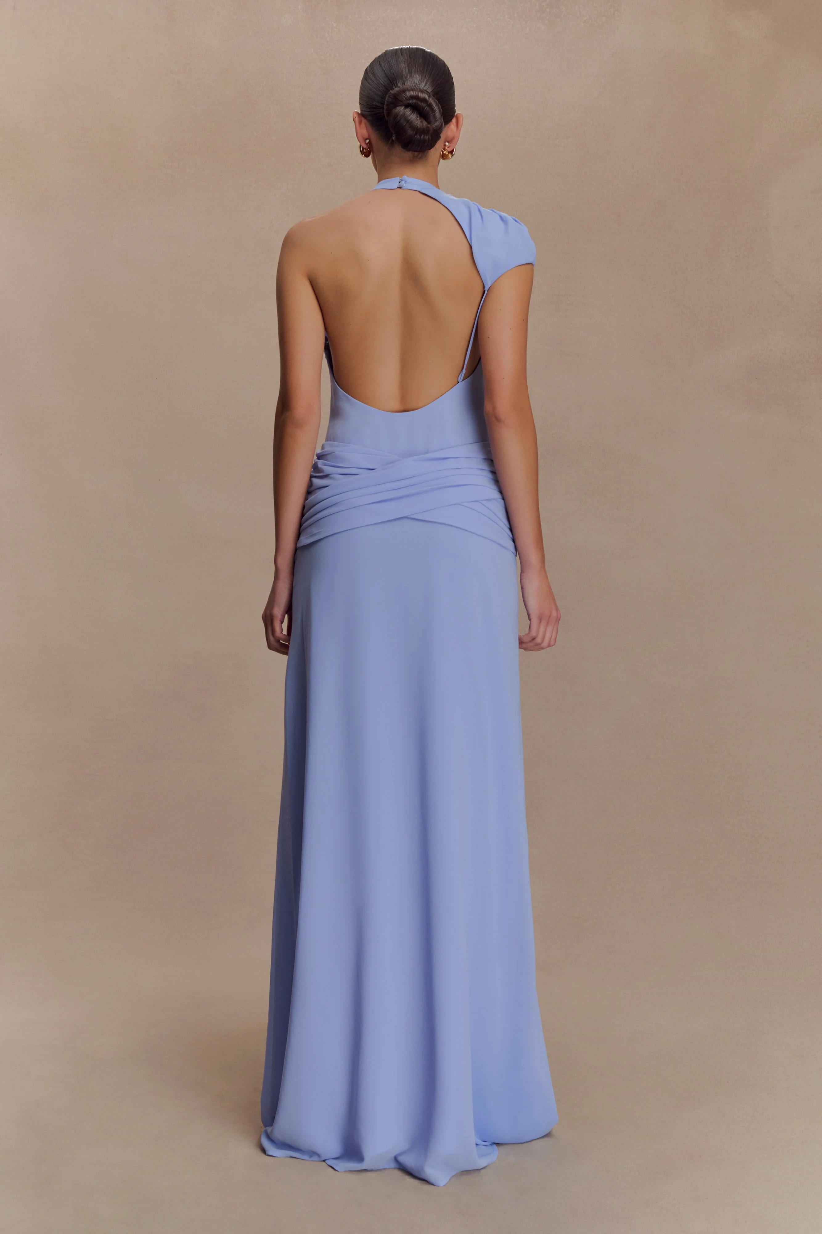 Analia Chiffon Maxi Dress - Lilac - Image 2