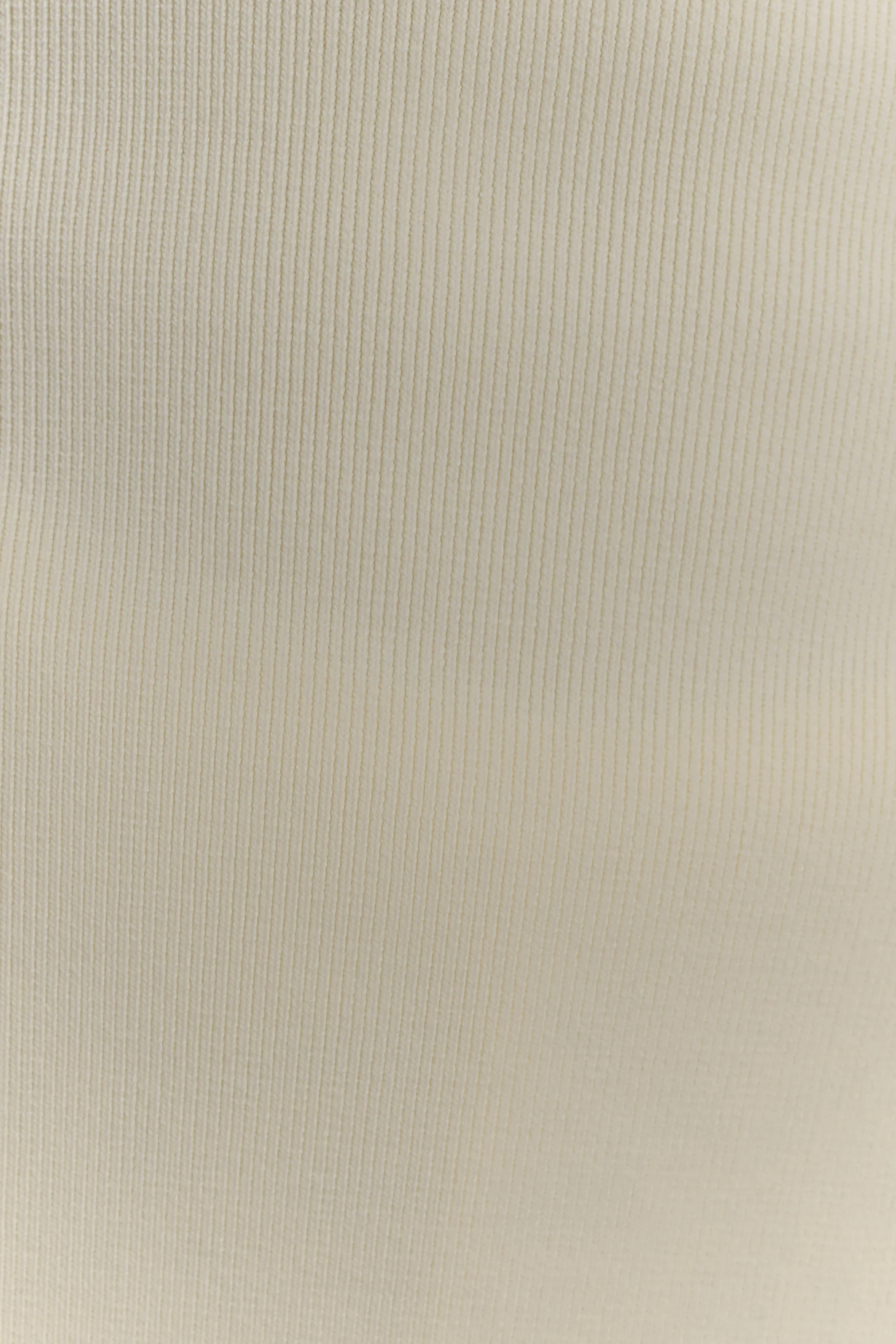 Anette Bandage Knit Strapless Top - Ivory - Image 6