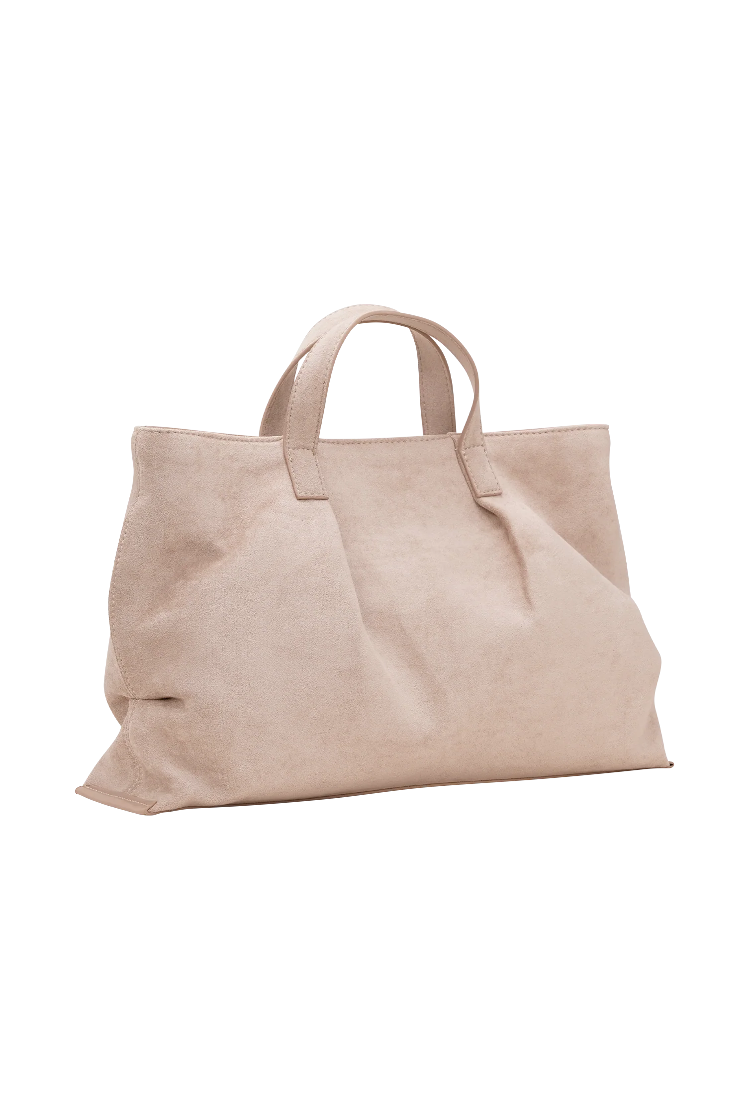 Baylor Faux Suede Bag - Natural - Image 7