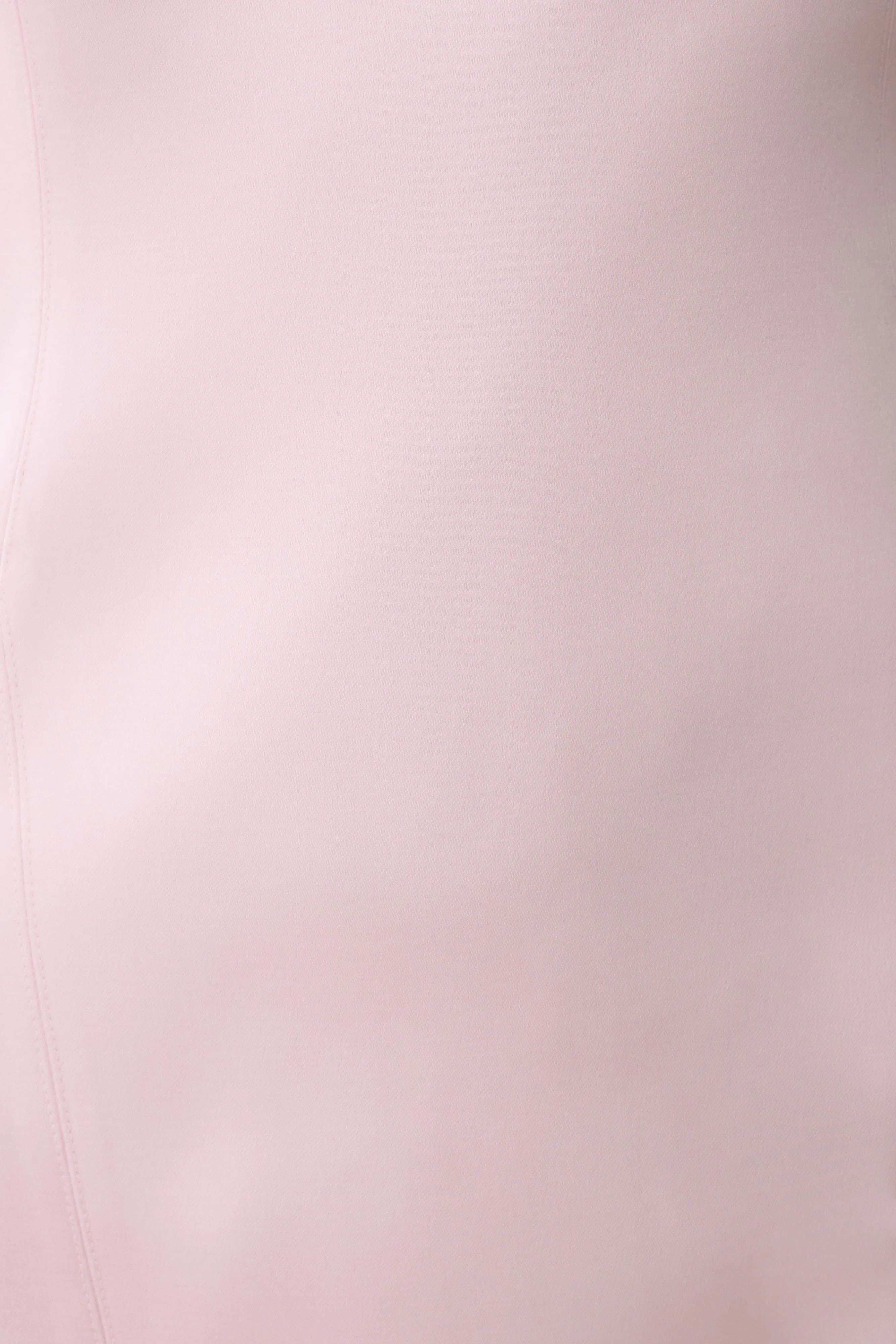 Beth Satin Mini Dress - Pale Pink - Image 6