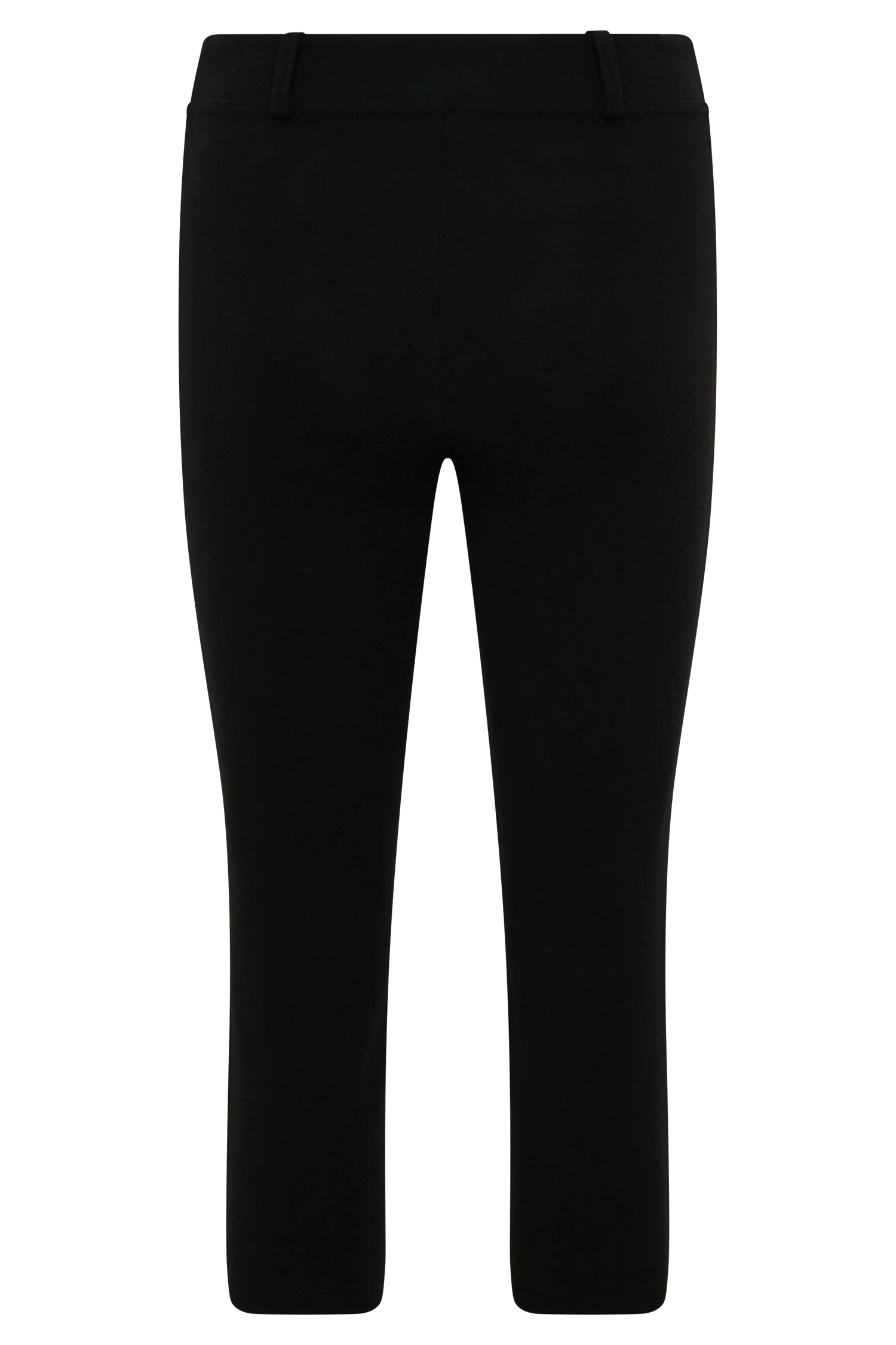 Blanca Stretch Crepe Capri Pants - Black - Image 8