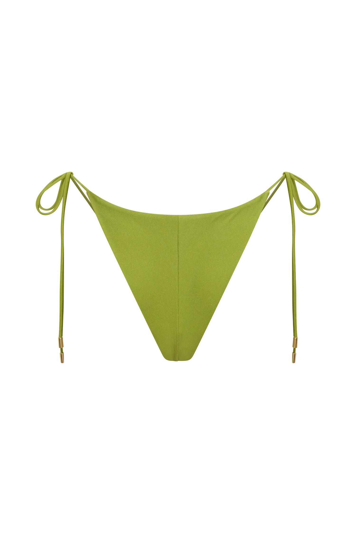 Blossom Side Tie Bikini Bottom - Green - Image 12