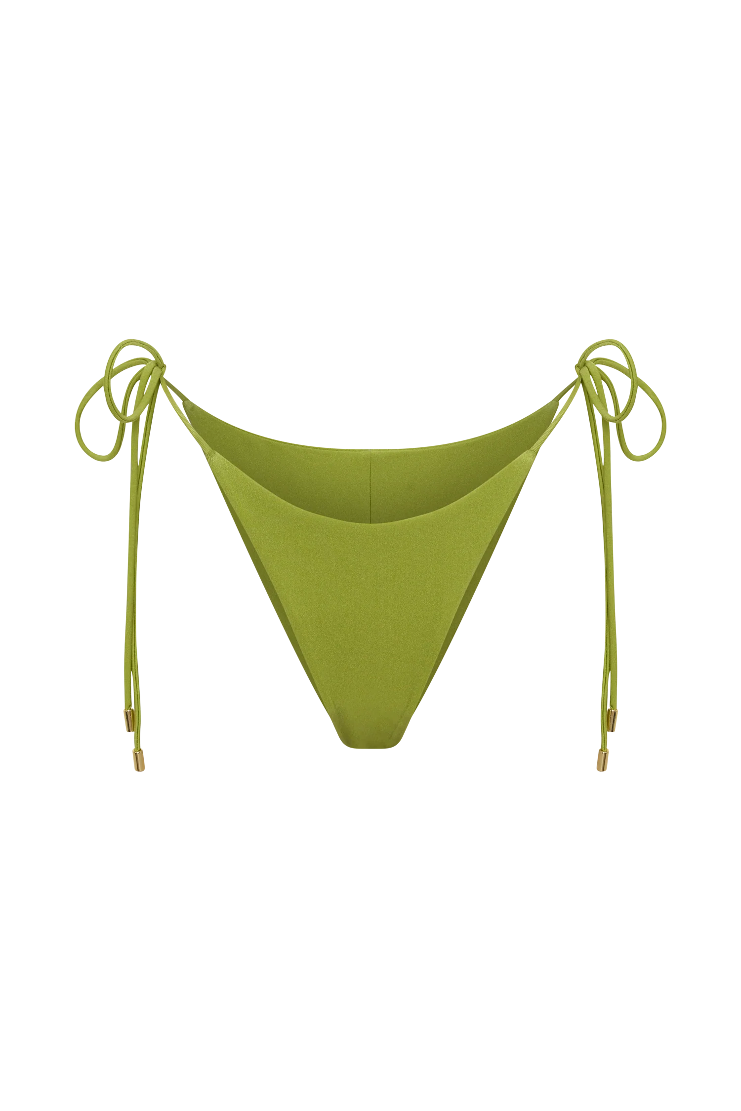 Blossom Side Tie Bikini Bottom - Green - Image 13