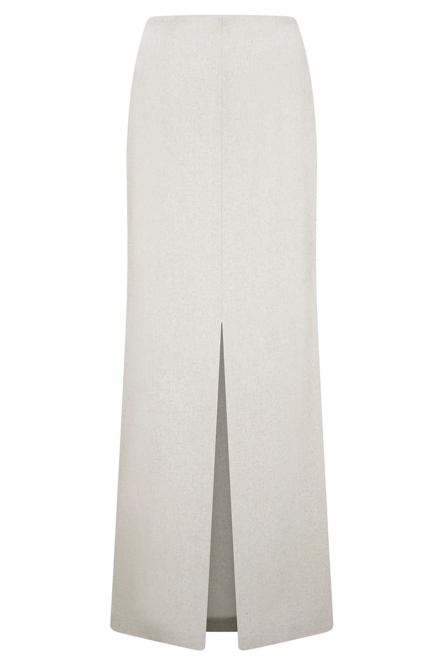 Casey Linen Embroidered Maxi Skirt - Natural - Image 7
