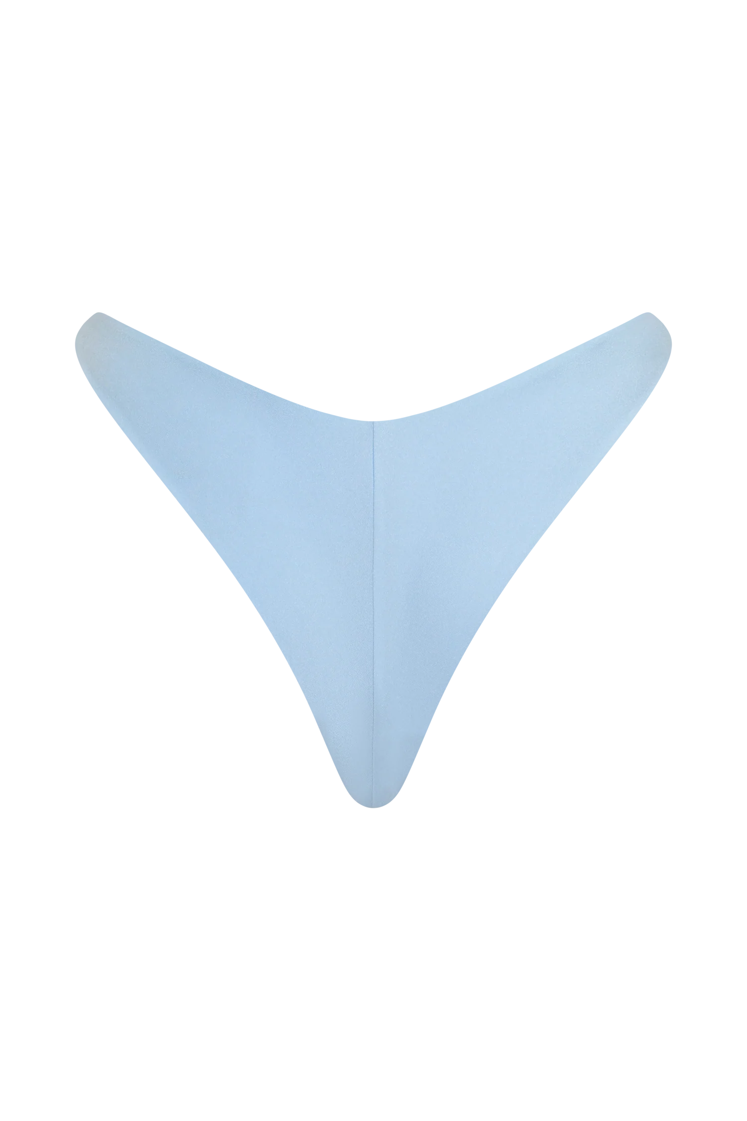 Clover Brazilian Bikini Bottom - Pale Blue - Image 12