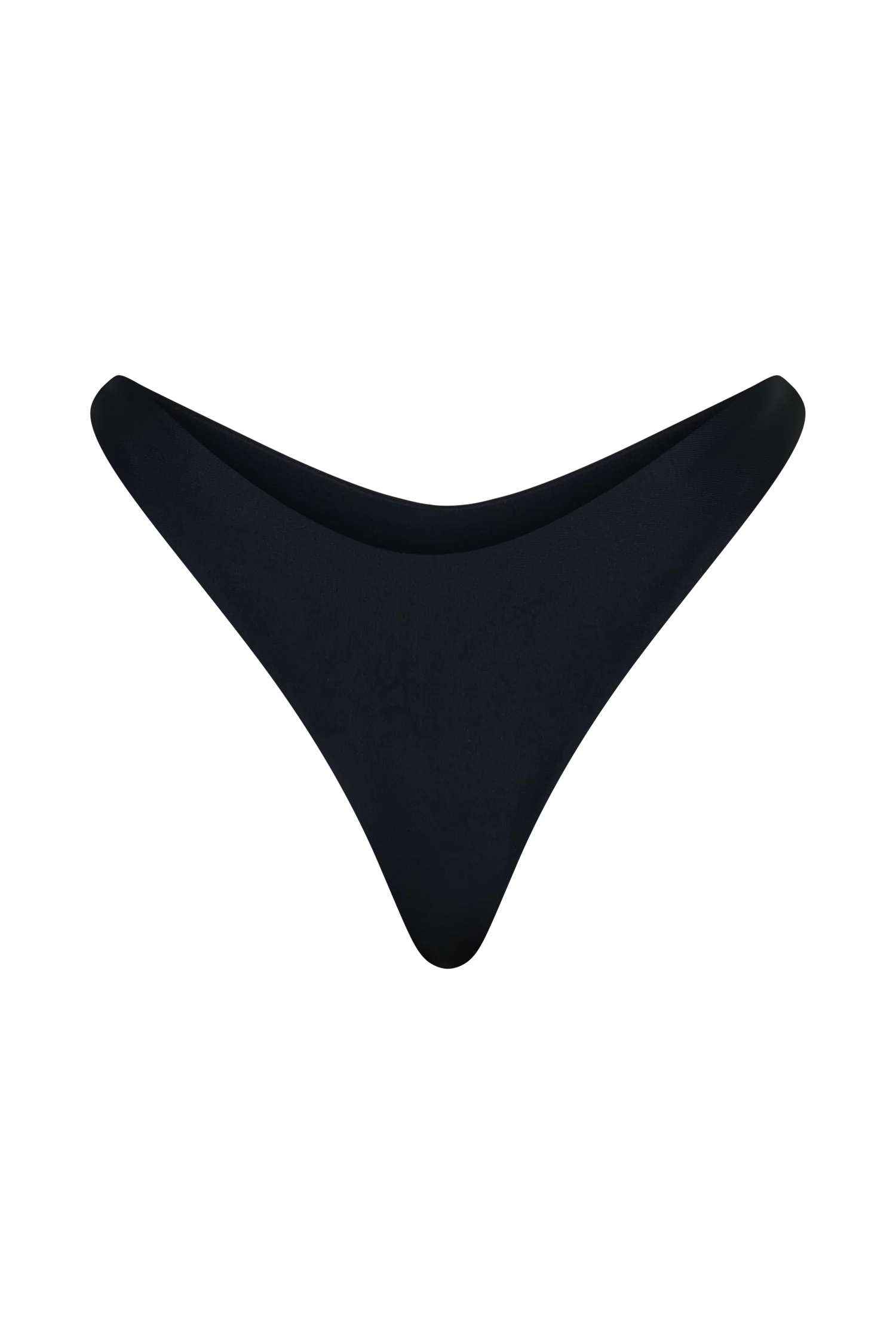 Coralia High Side Thong Bikini Bottom - Black - Image 12