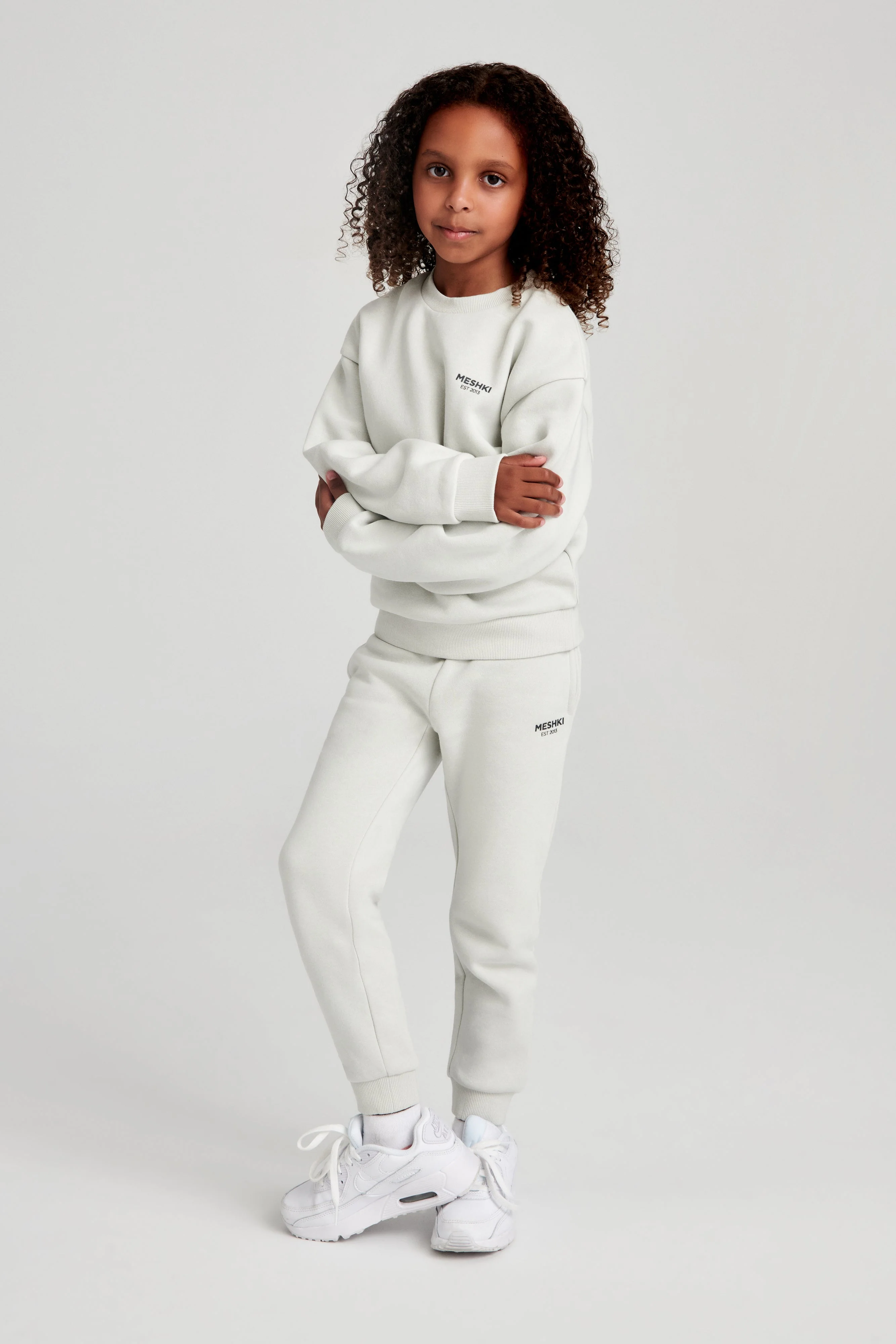Frankie Kids Unisex Jogger - Smoke Grey - Image 5