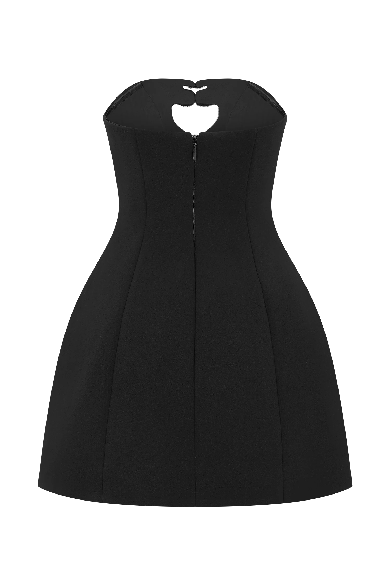 Hilda Embellished Strapless Mini Dress - Black - Image 10