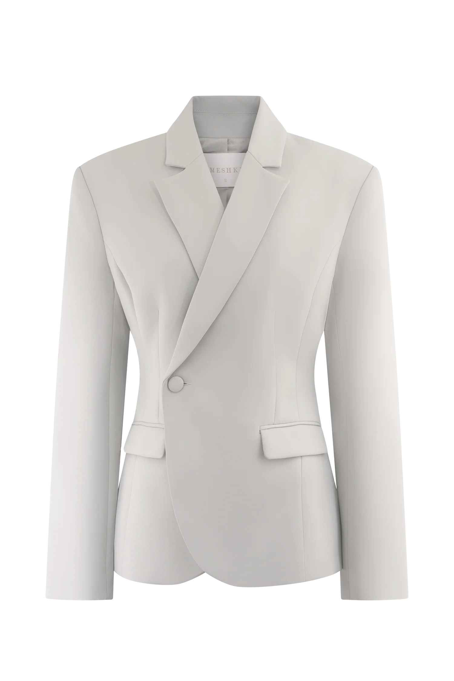 Jameson Cinched Suiting Blazer - Light Sage - Image 10