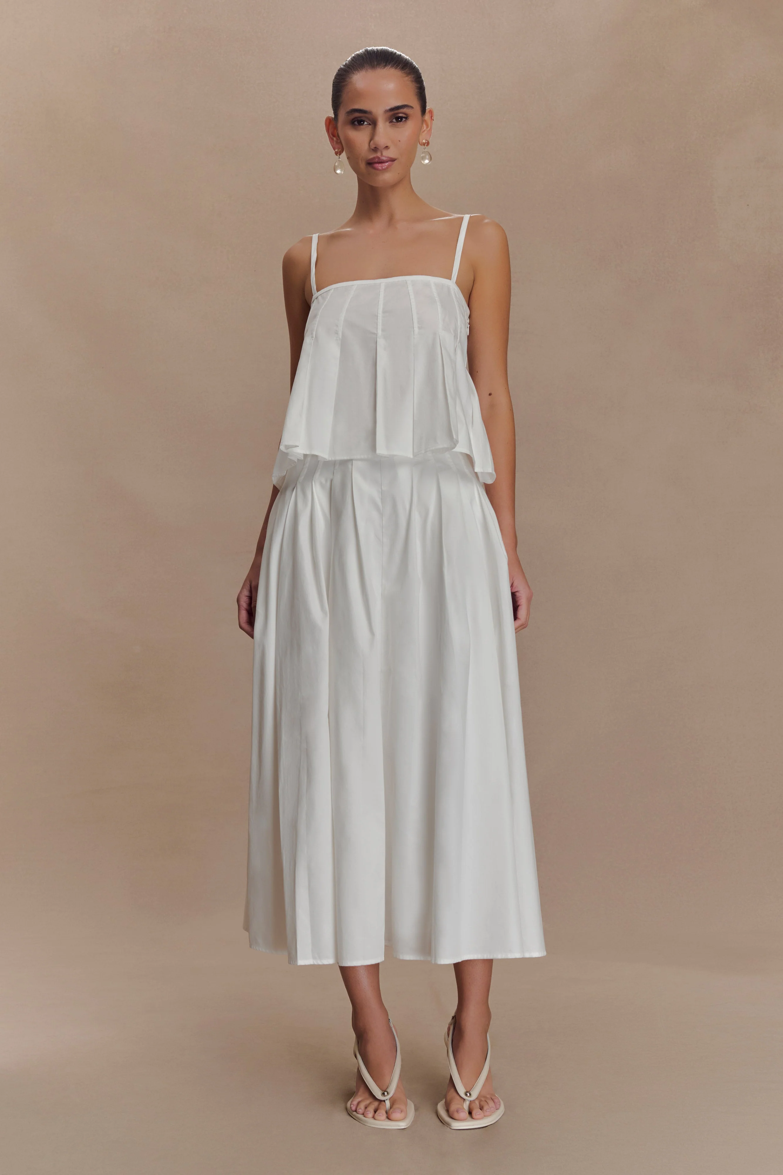 Mae Cotton Top - White - Image 6