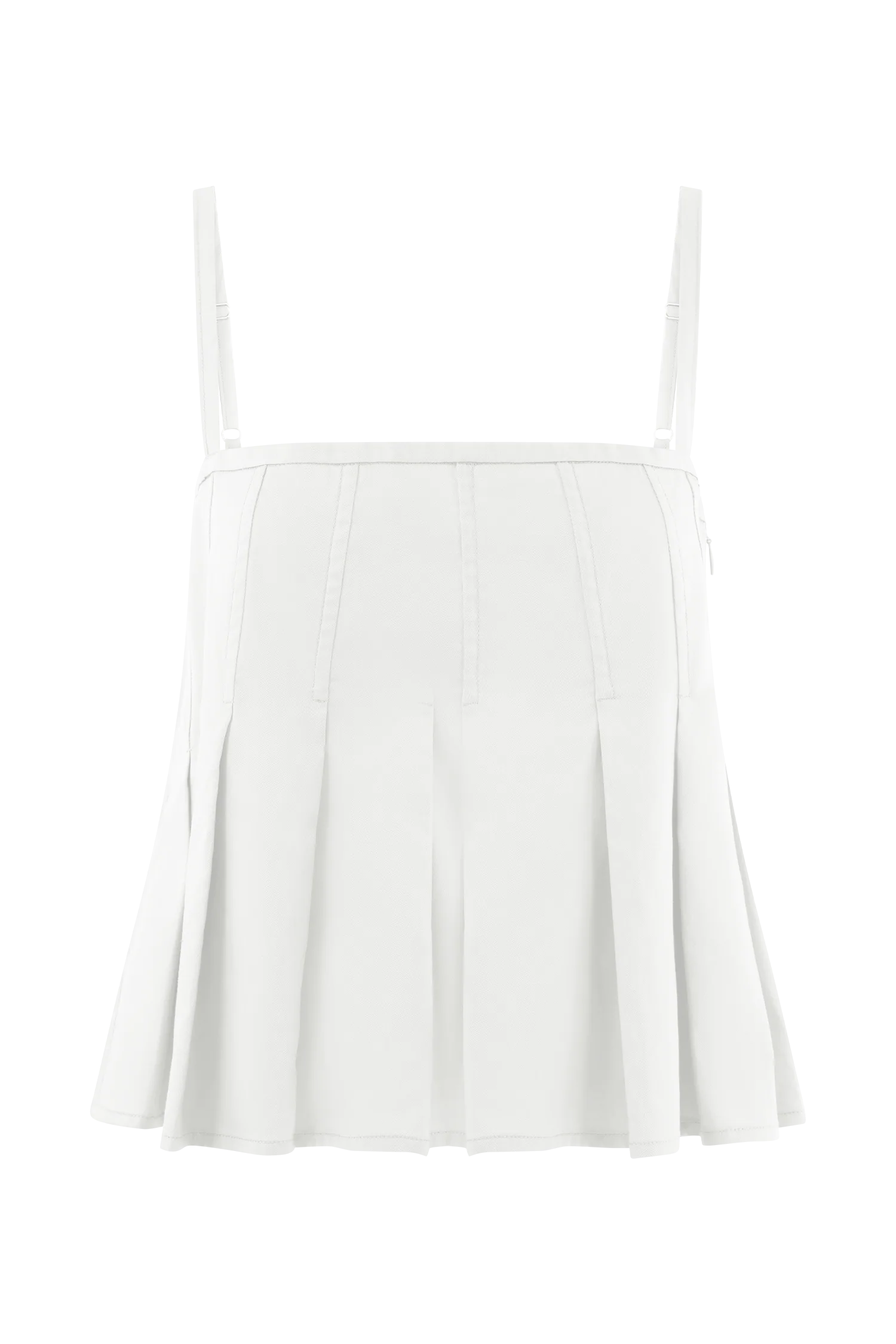 Mae Cotton Top - White - Image 8