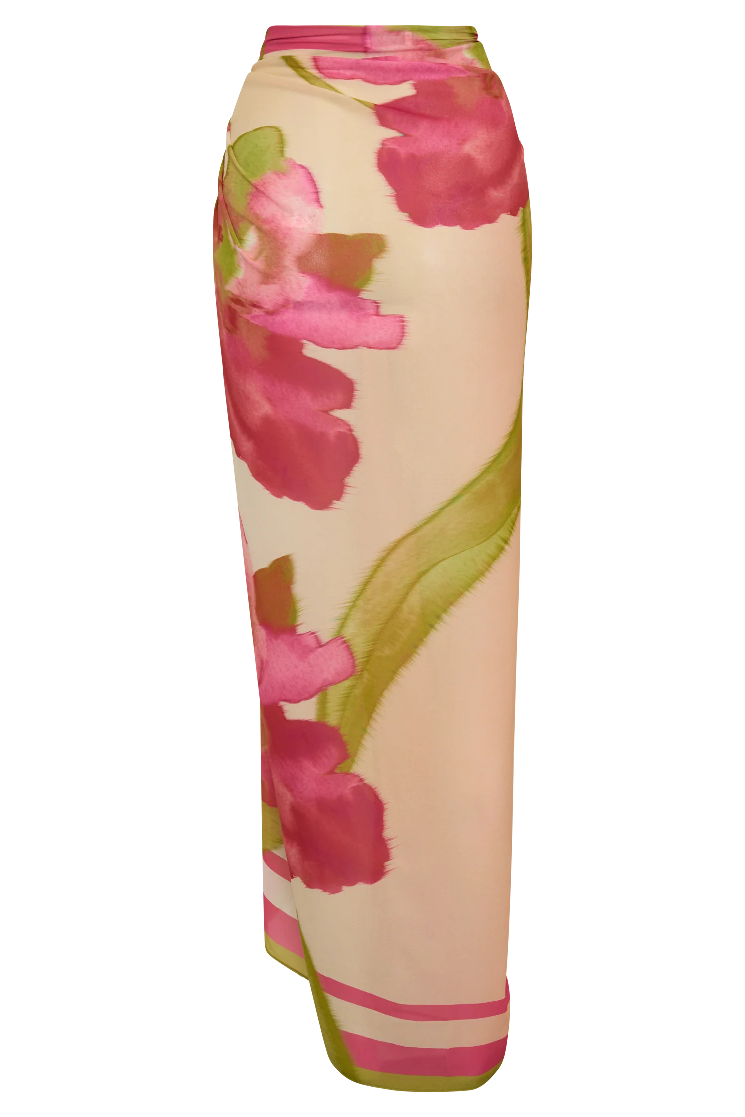 Nena Printed Sarong - Camillea Flower Print - Image 12