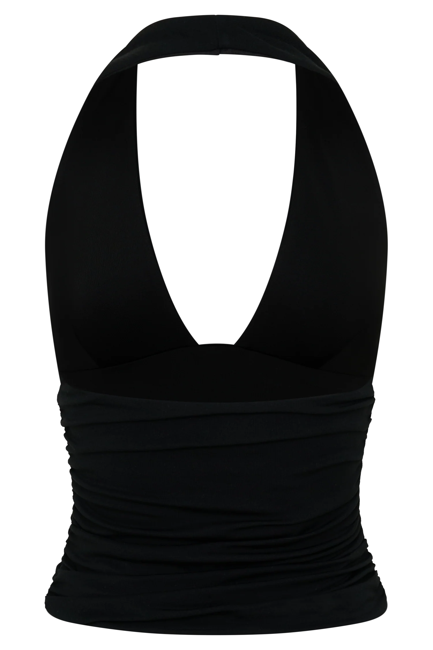 Peregrine Modal Gathered Halter Top - Black - Image 8