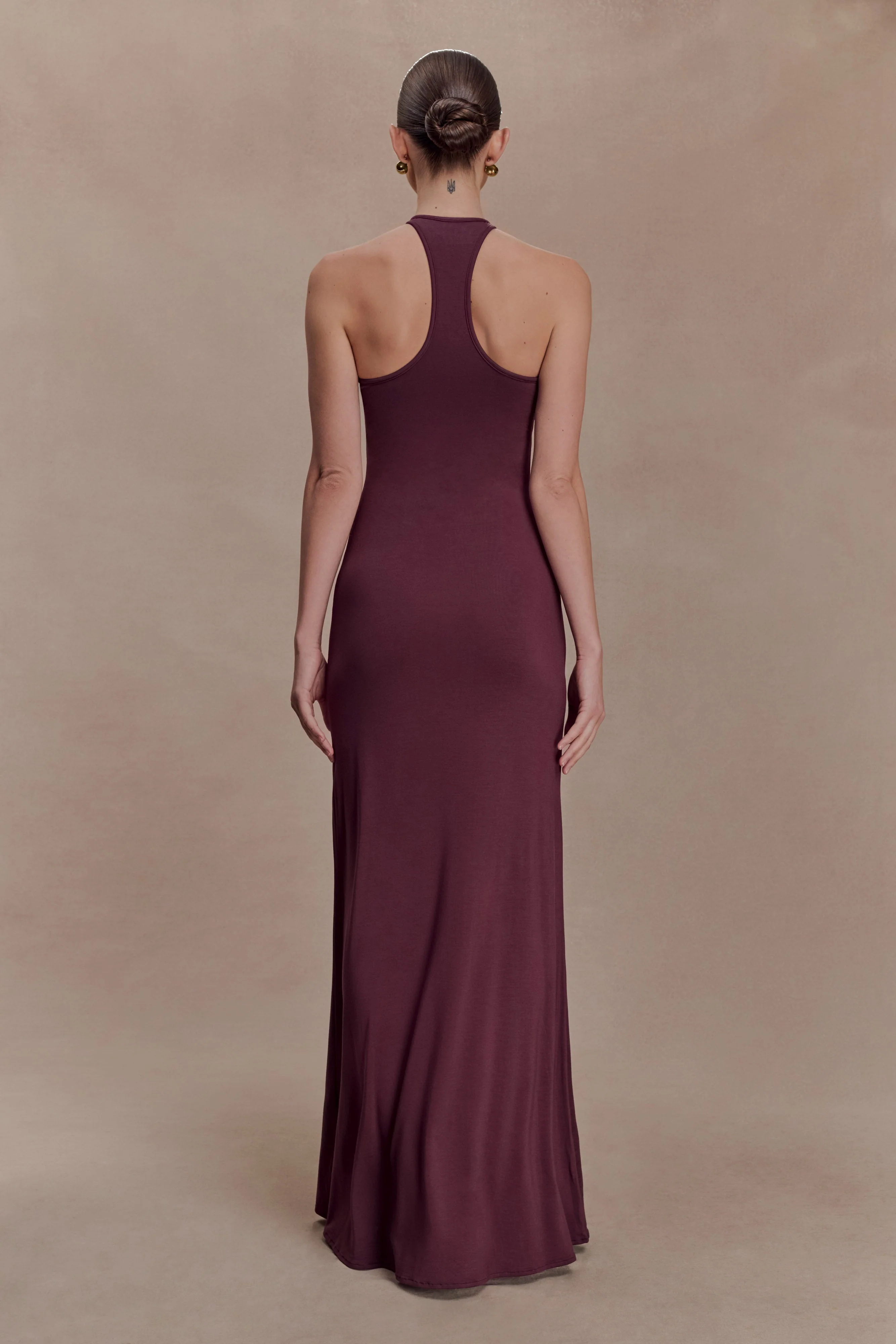 Ramona Modal Maxi Dress With Hardware - Mahogany - Image 2