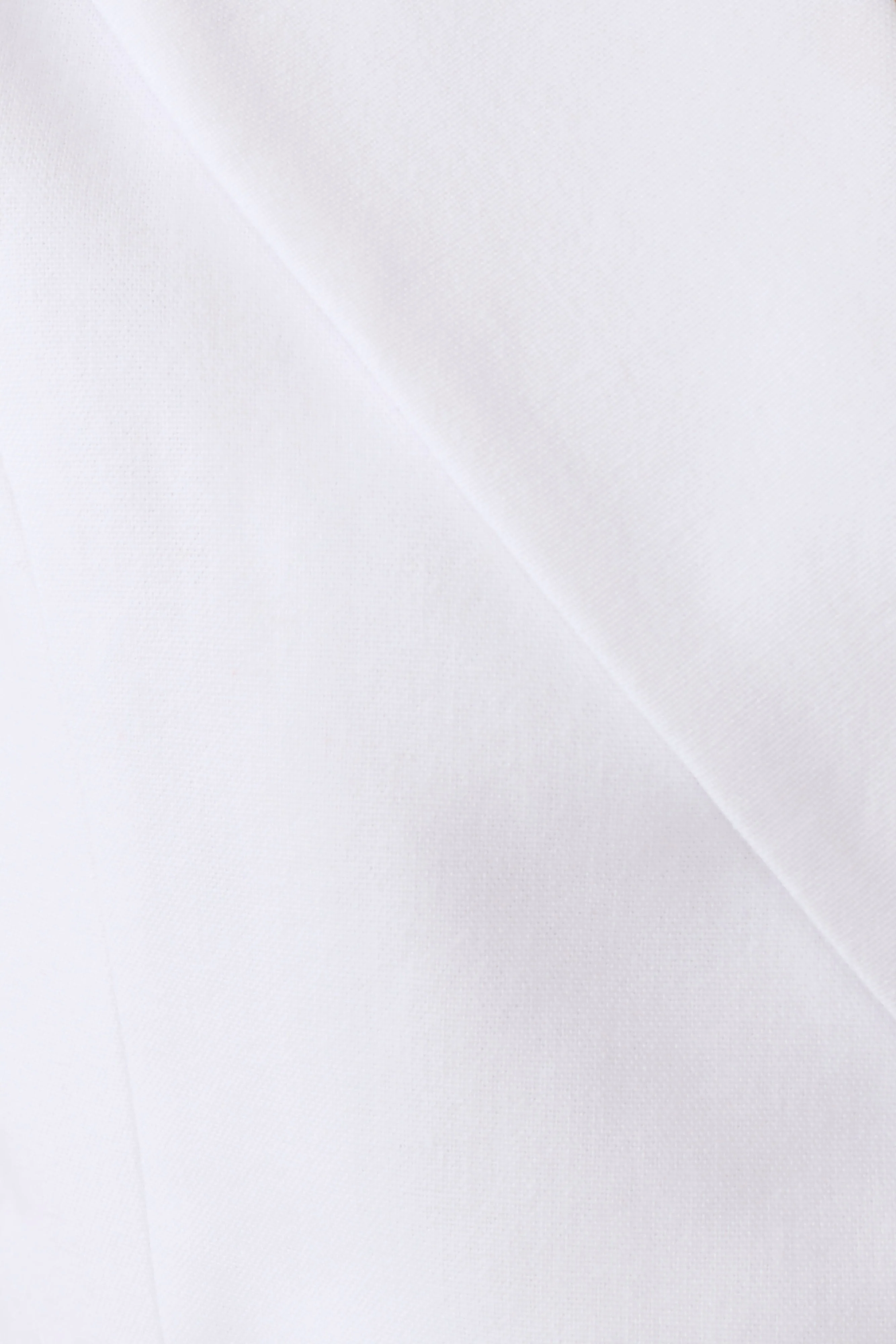 Raya Mid Rise Wide Leg Linen Pant - White - Image 8