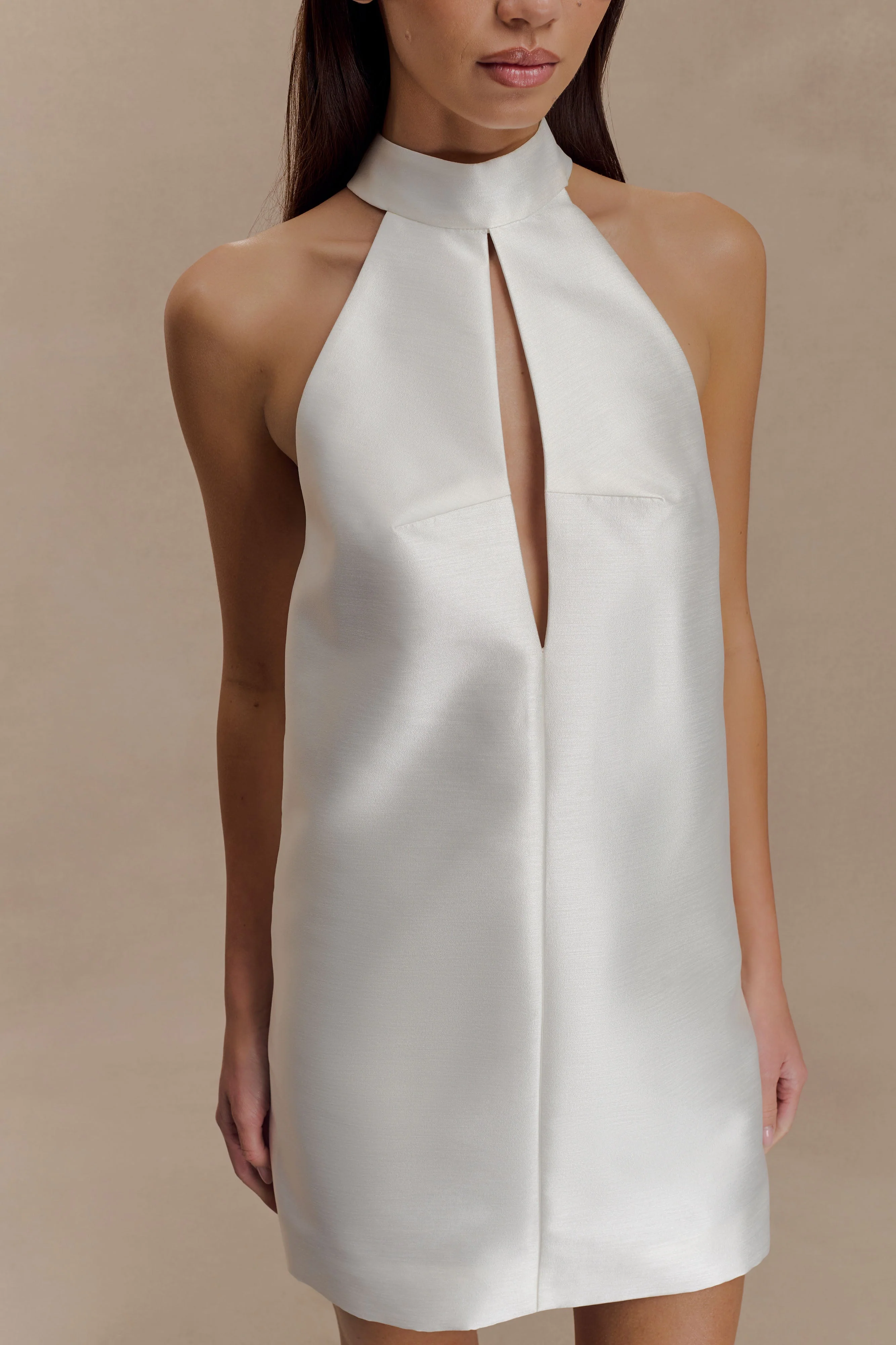 Sophie Mini Dress - White - Image 3